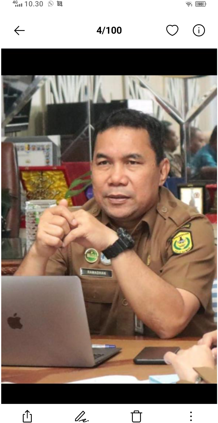 :Kepala Dinas Pemberdayaan Perempuan dan Perlindungan Anak, Muhammad Ramadhan.