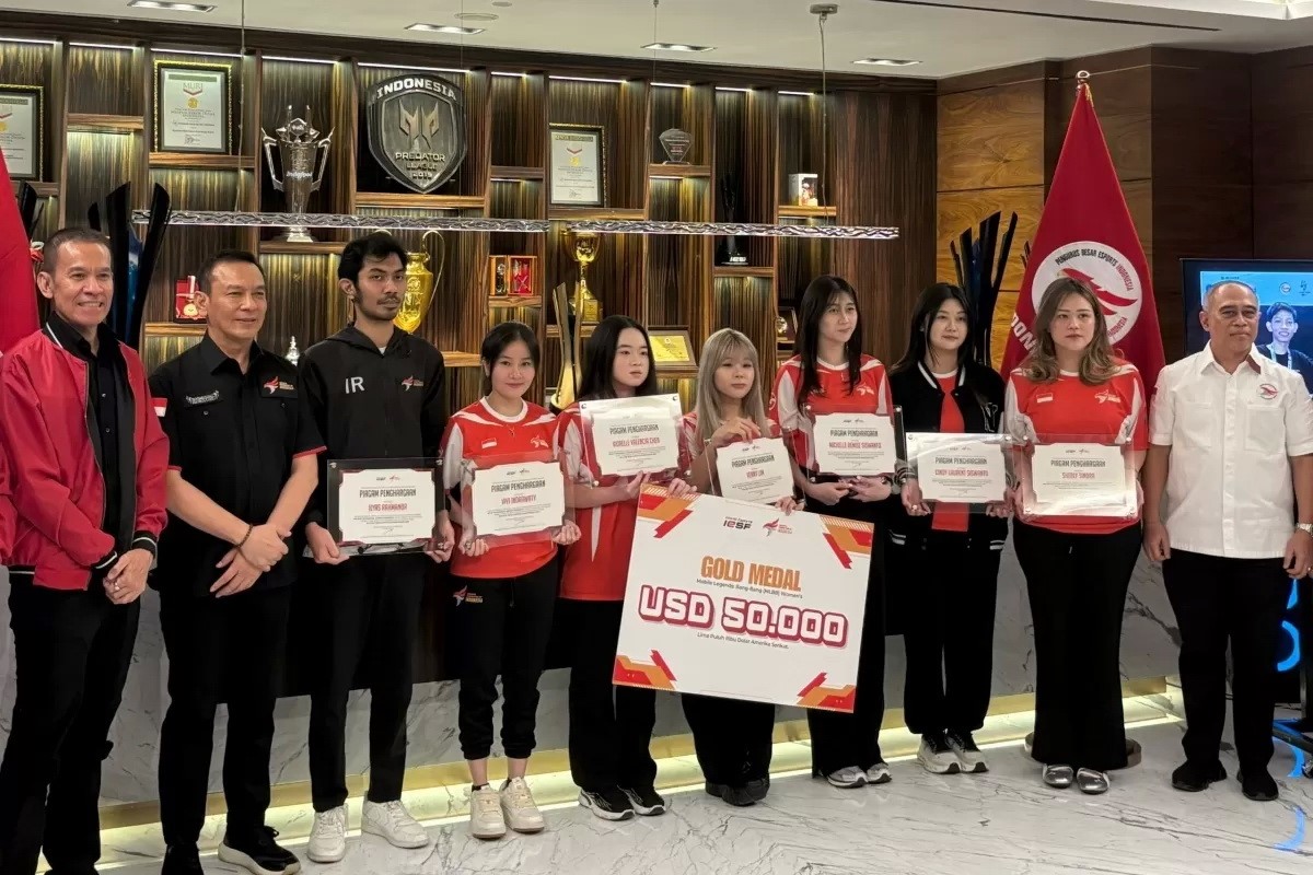 PERSIAPAN: Timnas Esports Indonesia terus menorehkan gelar juara dalam persiapan menuju SEA Games 2025.