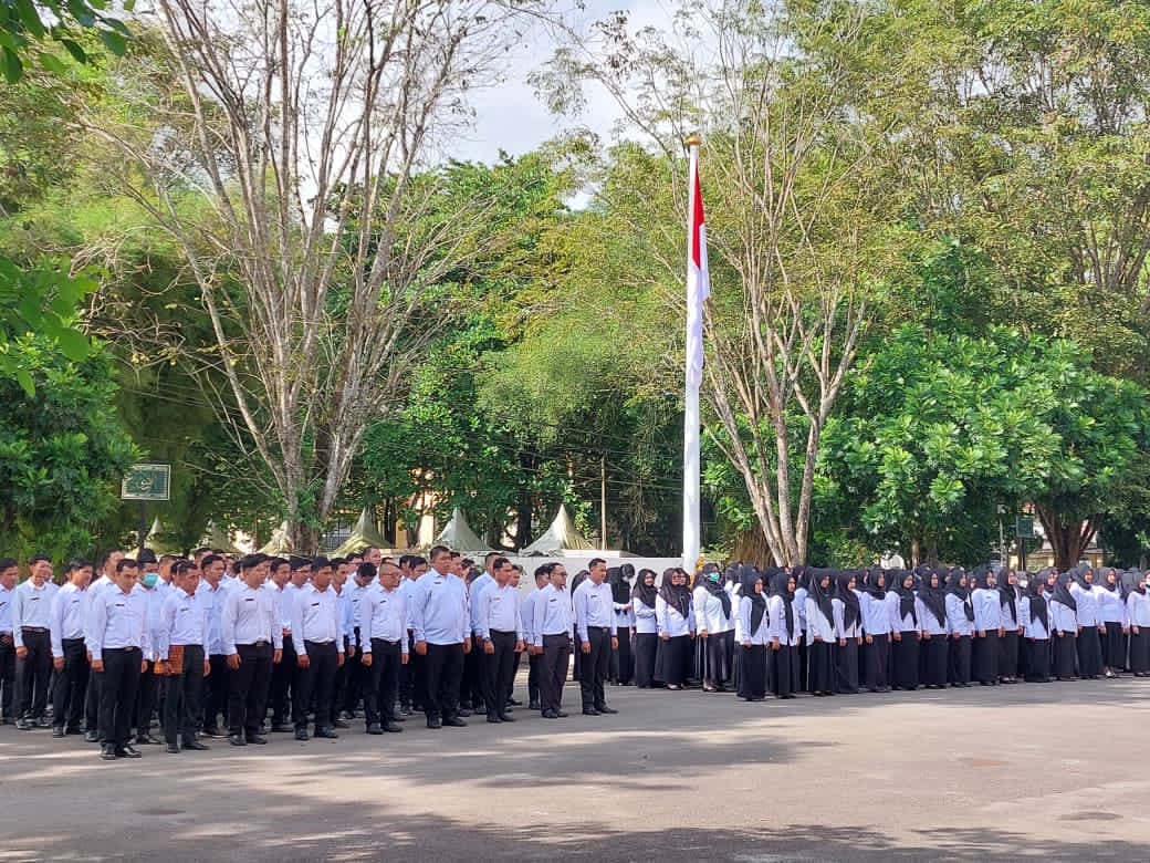 SIAP MENGABDI:Ratusan PPPK paruh waktu di HST diusulkan mendapat NIP.