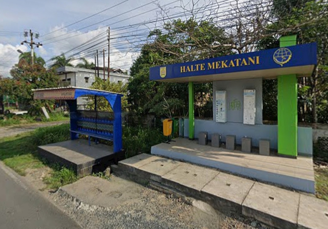 PENINGGALAN ORBA: Kawasan eks proyek Mekatani di Jalan Ahmad Yani km 29 Landasan Ulin, Banjarbaru. (Capture Google Earth)