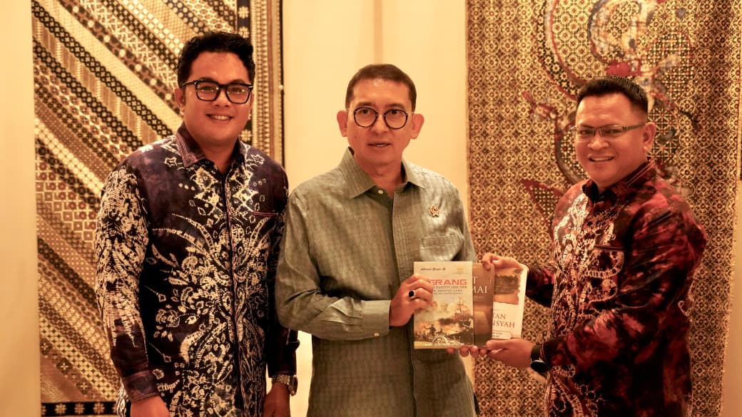 Pertemuan antara Kesultanan Banjar, UICI, dan Kementerian Kebudayaan RI membahas proyek digitalisasi museum sejarah Banjar di Museum Nasional Indonesia, Jakarta. (dok kesultanan banjar)
