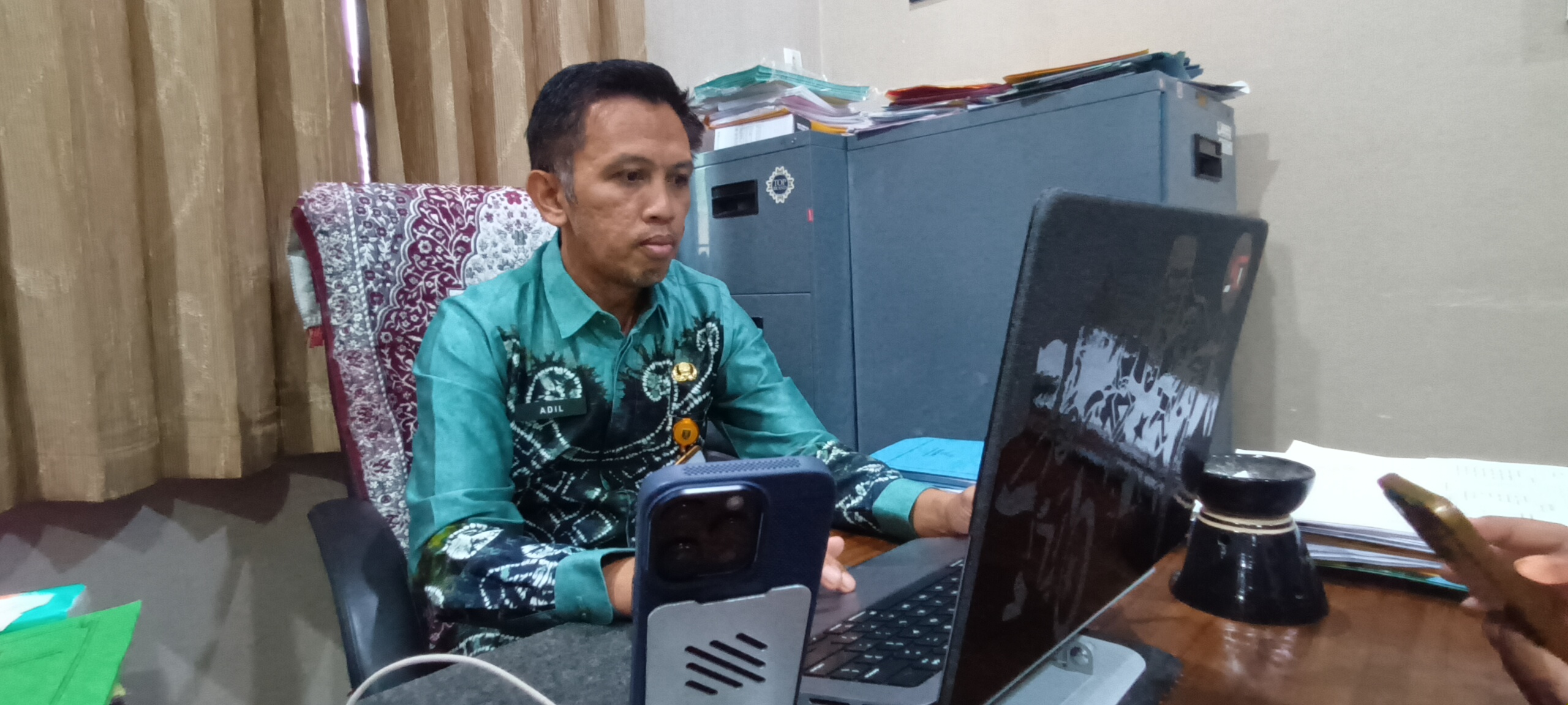 MENJELASKAN: Kasubid Pengamanan Dan Pemindahtanganan pada BPKAD Tabalong, Adil.