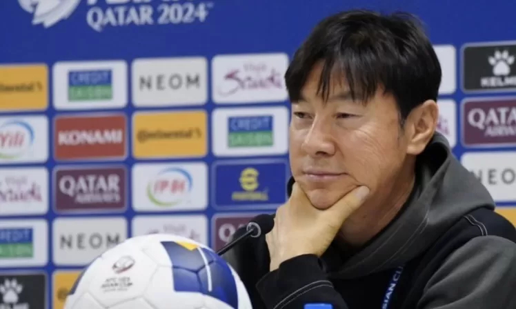 MENEPIS: Shin Tae Yong menepis isu soal dirinya kembali ke Timnas Indonesia.