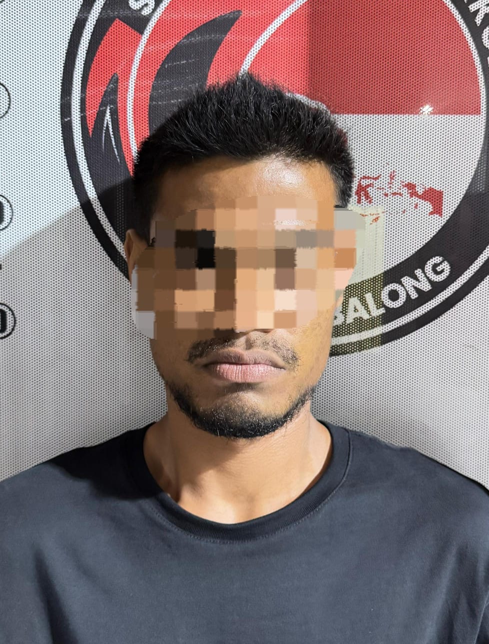 KSR: Pengedar ekstasi di Tabalong yang diamankan Satnarkoba Tabalong.