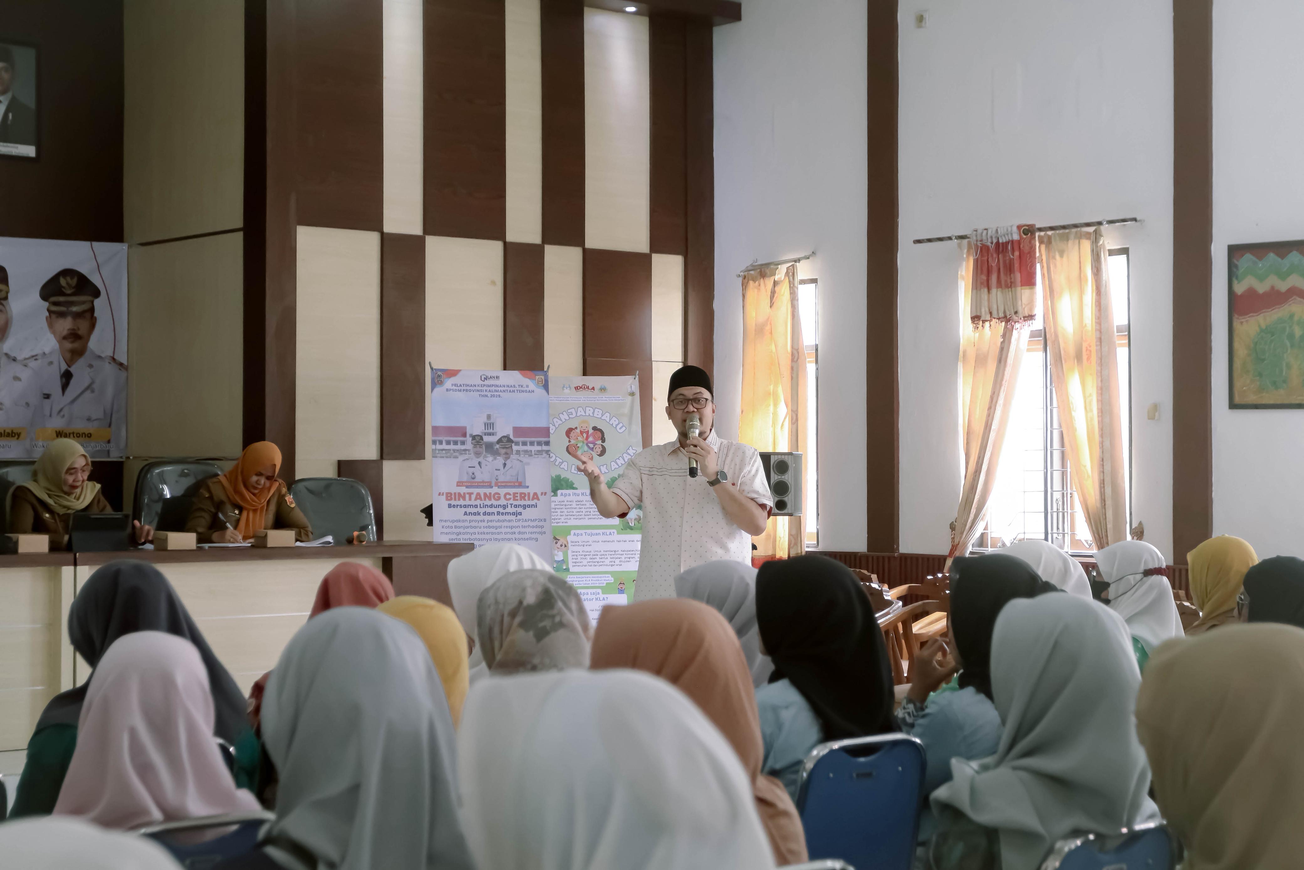 Anggota DPRD Banjarbaru, Nurkhalis Anshari menegaskan pentingnya implementasi nyata Perda Nomor 16 Tahun 2019 (Khalis untuk Radar Banjarmasin)