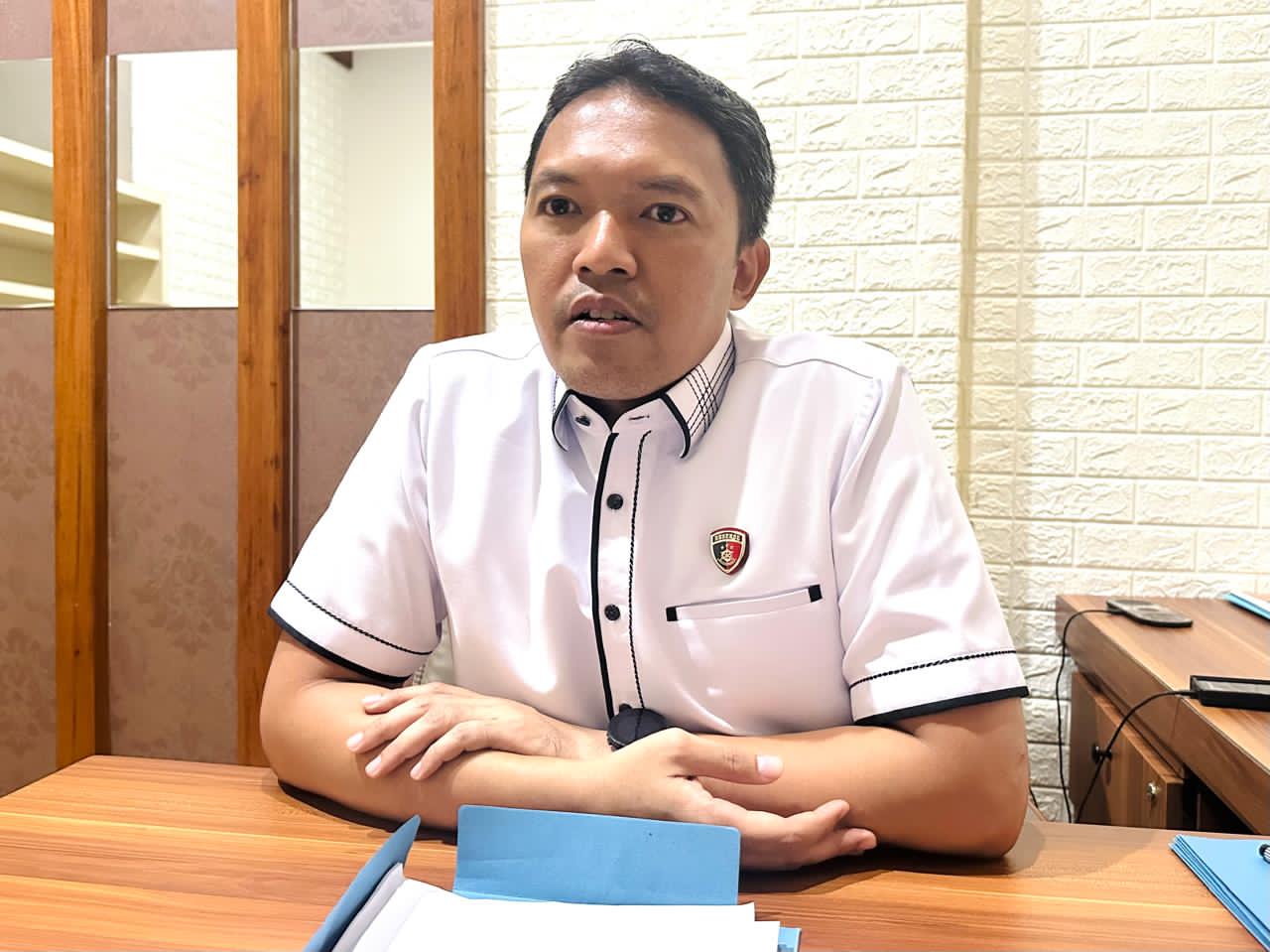 KOMITMEN:Kasubdit V Siber Ditreskrimsus Polda Kalsel, AKBP Arif Mansyur menegaskan tak hanya menindak pelaku promosi judol, pemilik akun dan bandarnya juga akan ditindak.