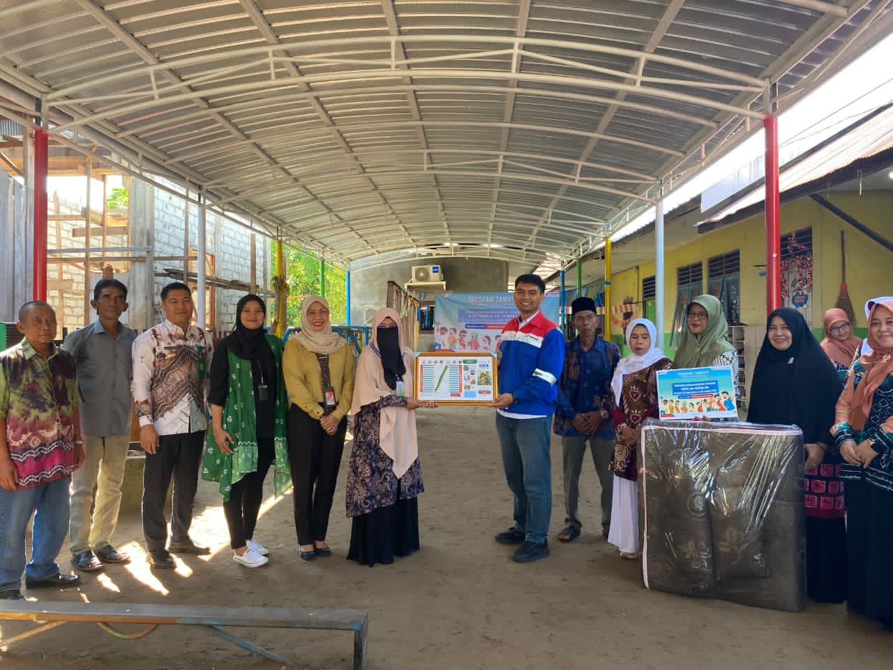 PROGRAM:Pertamina Patra Niaga Regional Kalimatan wujudkan generasi sehat dan bahagia sejak dini.