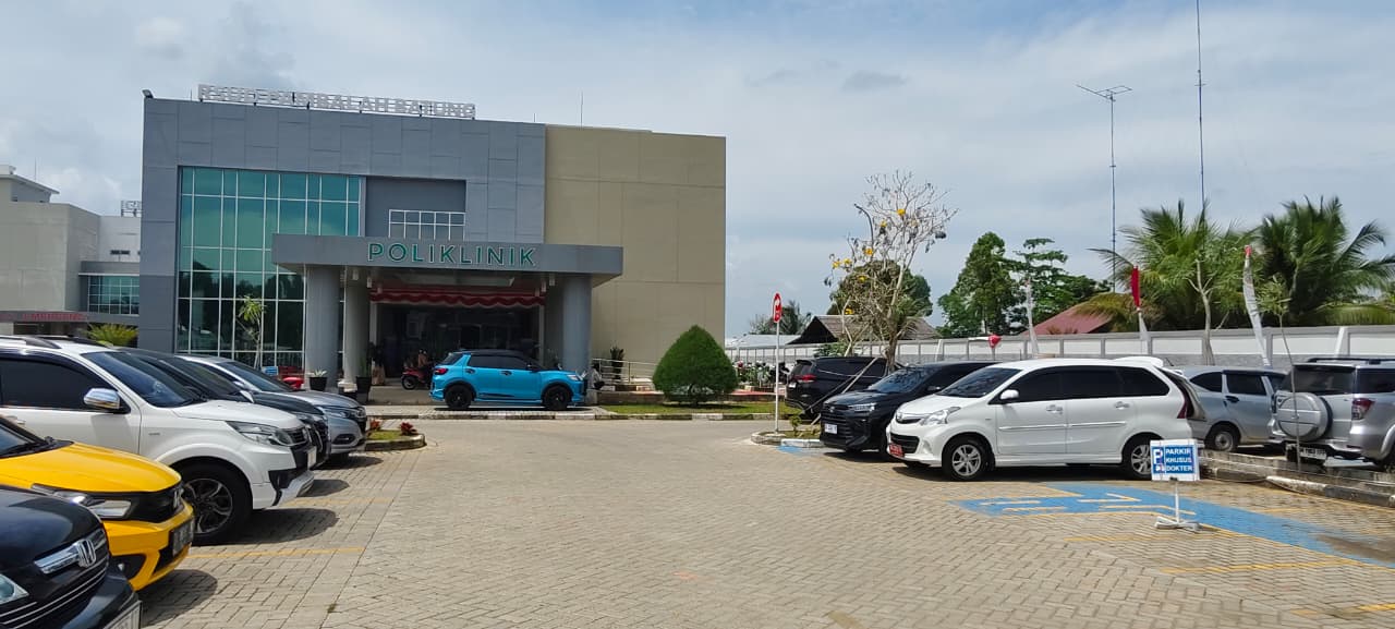 TAMBAH FASILITAS: Bangunan RSUD Pambalah Batung Amuntai di Desa Muara Tapus Kabupaten Hulu Sungai Utara.