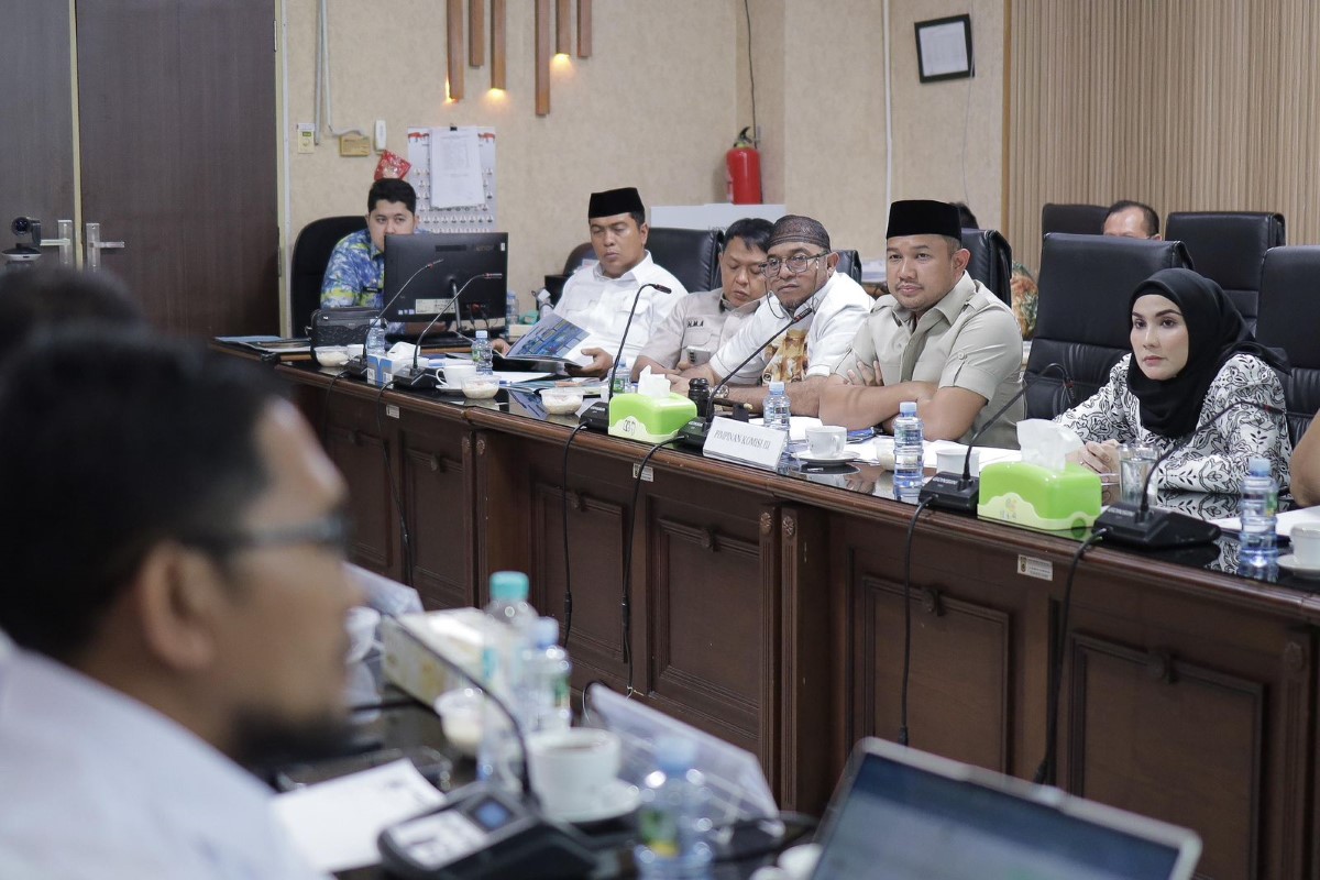 RDP: Komisi III DPRD Kalsel menggelar rapat dengar pendapat membahas transparansi dana CSR, Kamis (23/10) di Banjarmasin.