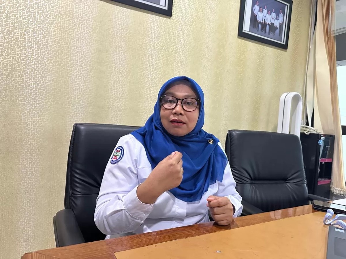 BERI PENJELASAN: Kepala BPJS Kesehatan Cabang Banjarmasin Asmar menyebut sebanyak 378.904 peserta masih memiliki tunggakan iuran. Nilai totalnya mencapai Rp286,59 miliar.
