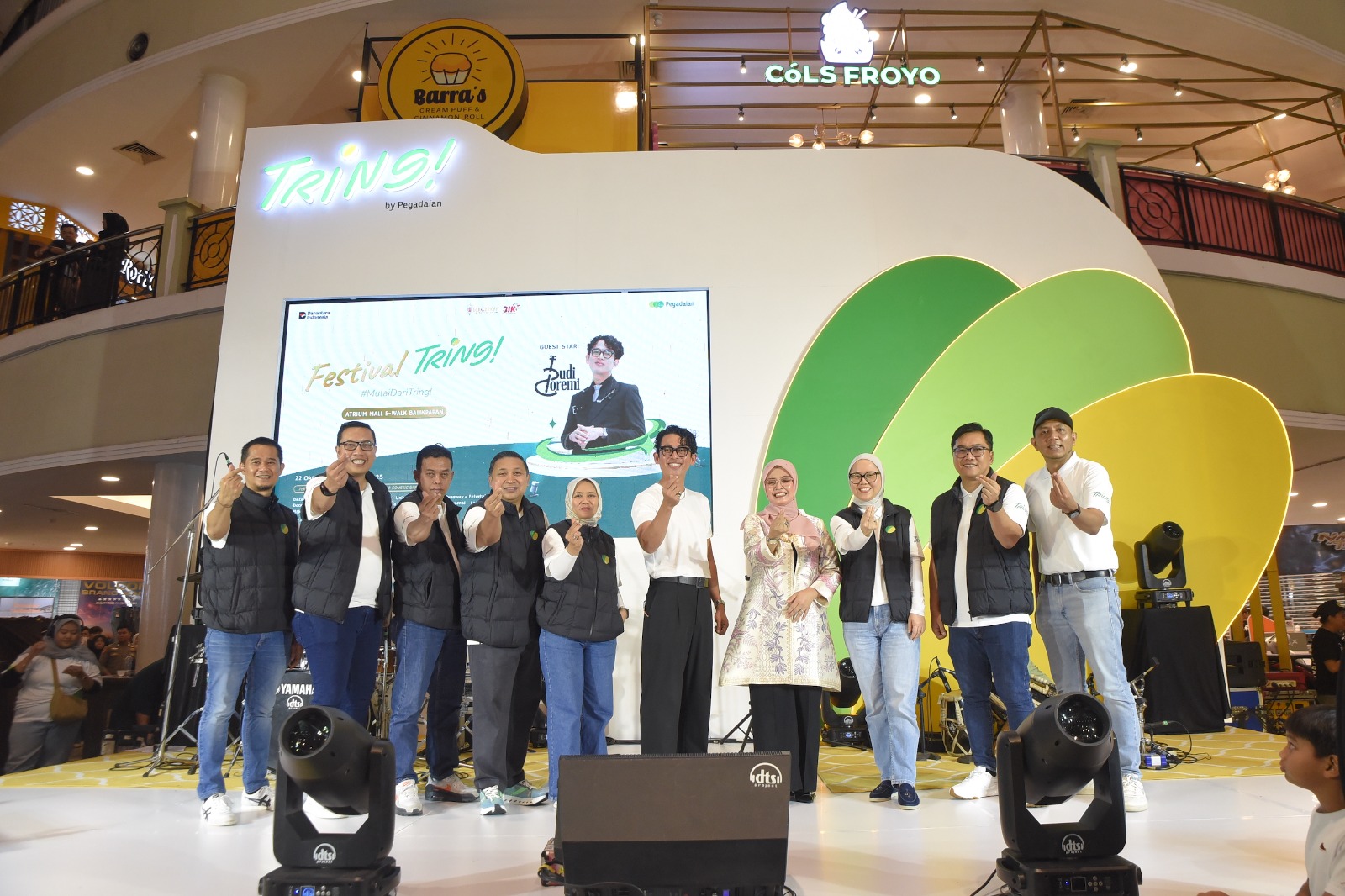 MERIAH:Festival Tring! by Pegadaian di Balikpapan pada 22-26 Oktober 2025 bertabur bintang dan promo emas.