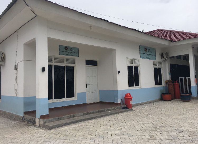 Inilah suasana SPPG Landasan Ulin Utara 1, tidak ada aktivitas pasca temuan belatung di menu MBG yang mereka sajikan.