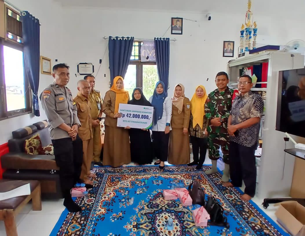 LINDUNGI:Perangkat RT di Kabupaten Banjar kini dilindungi BPJS Ketenagakerjaan.Foto:BPJS Ketenagakerjaan Banjarmasin