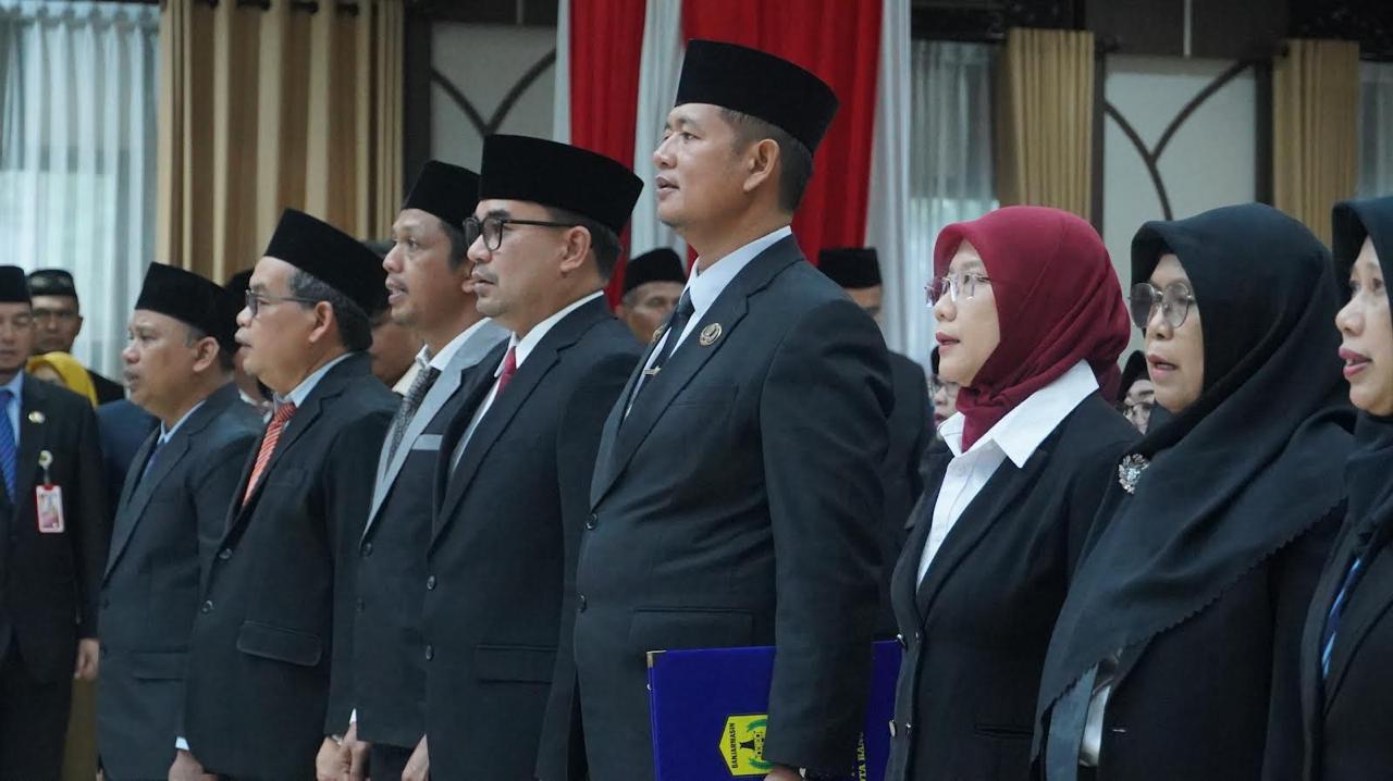 LANTIK: Kepala Dinas Pendidikan (Disdik) dRyan Utama, yang sebelumnya menjabat Kabag Umum Setdako. Sementara kursi Kepala Dinas Kebudayaan Olahraga dan Pariwisata (Disbudporapar) ditempati Ibnu Sabil