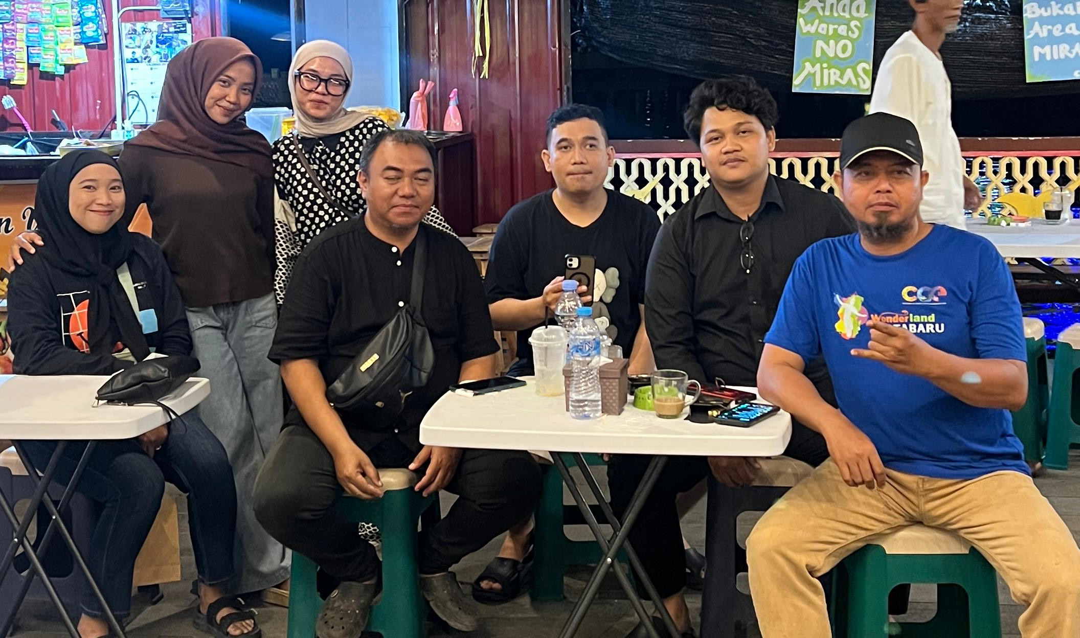 RAPAT: DPC PAPRI Kotabaru usai rapat pengumuman Love Song Writing Competition 2025. Foto: PAPPRI untuk Radar Banjarmasin.