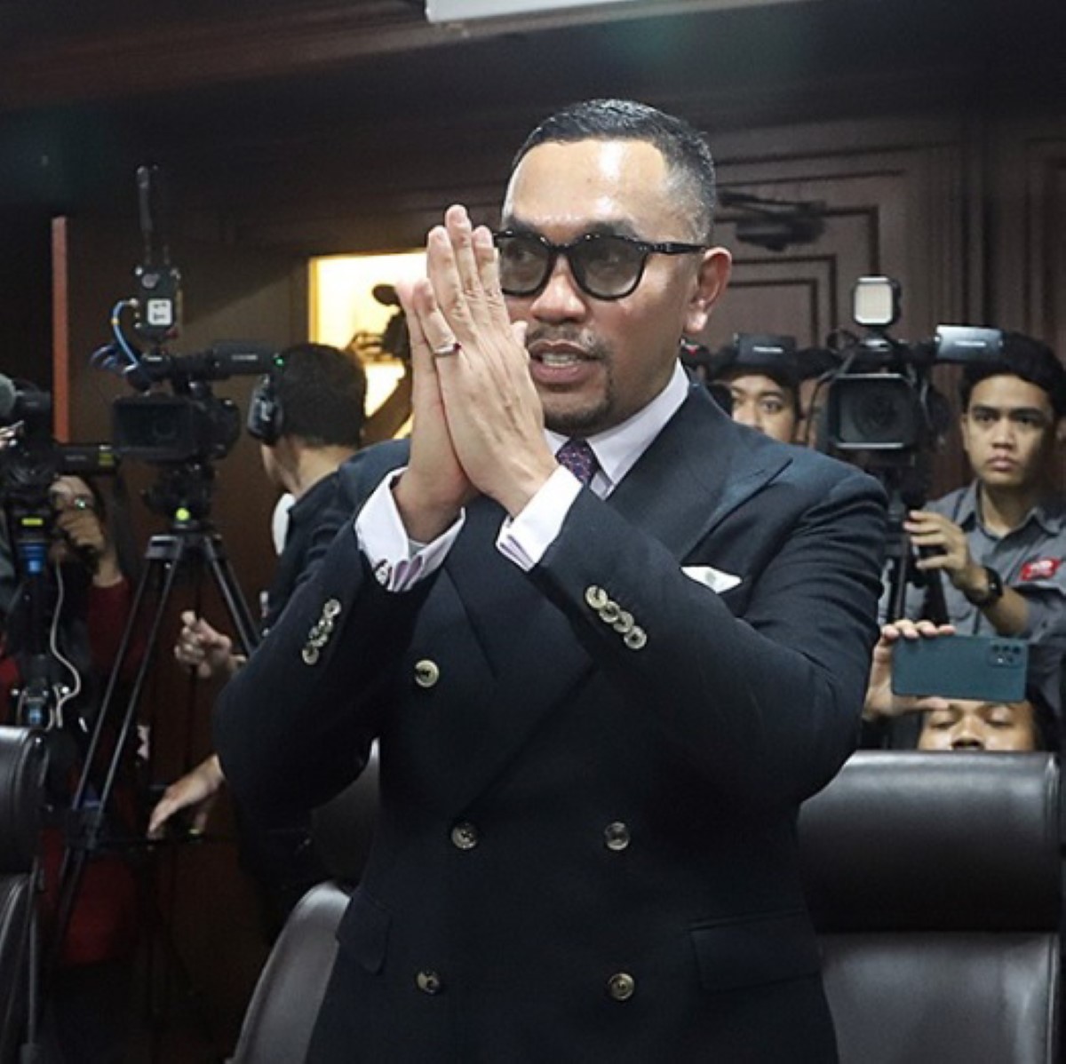 KONTROVERSIAL: Anggota DPR RI nonaktif Ahmad Sahroni dari Fraksi Nasdem.