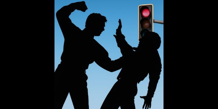 DUEL: Ilustrasi duel di lampu merah Lingkar Dalam Selatan.