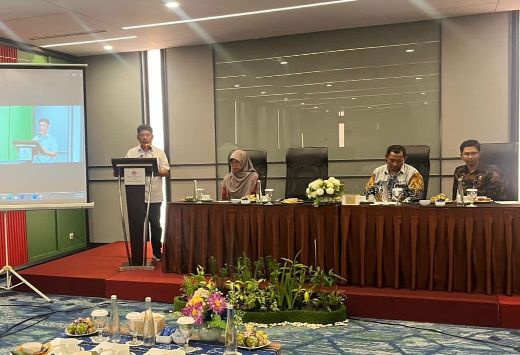 PEMBUKAAN:Bimbingan Teknis (Bimtek) Perencanaan dan Penganggaran Responsif Gender (PPRG) di Hotel Rattan Inn Banjarmasin, Kamis (6/11/2025).