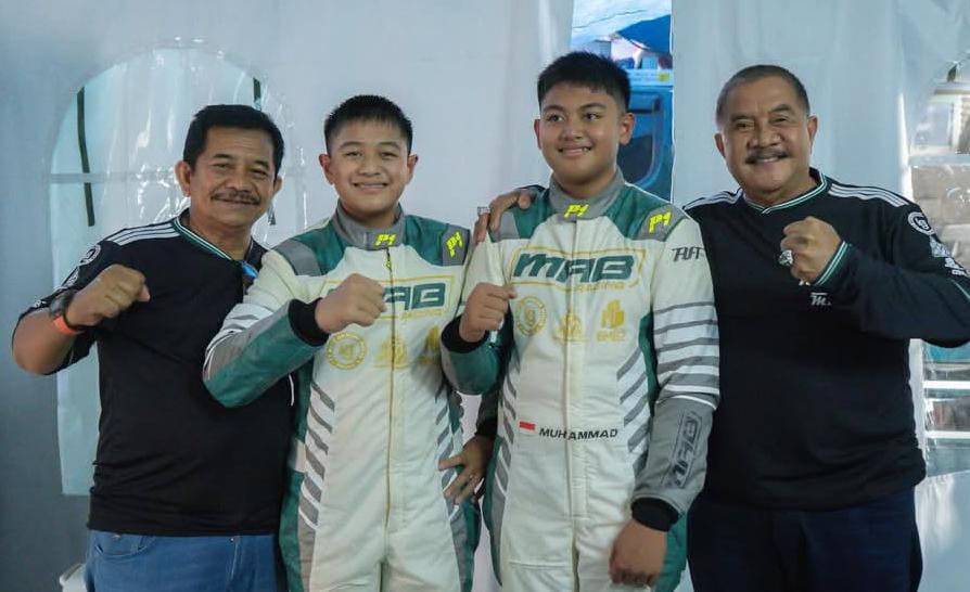 BERLAGA: Dua kakak beradik akan kembali turun pada Kejurnas Sprint Rally di Sukabumi, Jawa Barat.