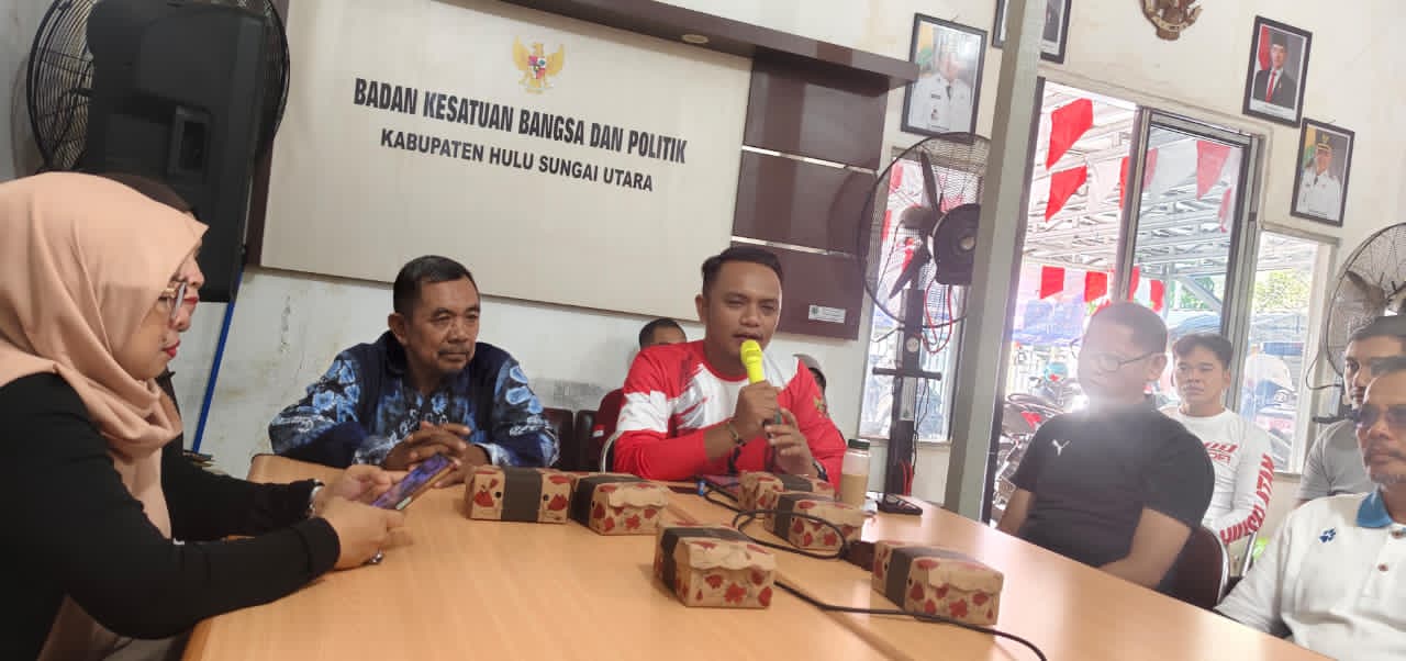 DIALOG:Plt Kabid Ideologi Wasbang Kesbangpol, HSU Ma