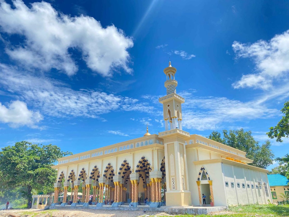 MAKAM: Kubah makam Datu Lamak di Pagatan, Kecamatan Kusan Hilir, Tanah Bumbu. Lokasi ini menjadi salah satu situs bersejarah di wilayah pesisir di Kalimantan Selatan.