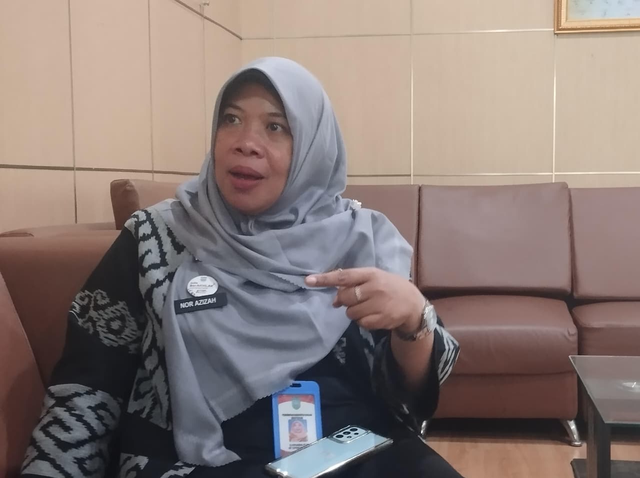 Plt Kepala BKPSDM Kabupaten Banjar, Nor Azizah