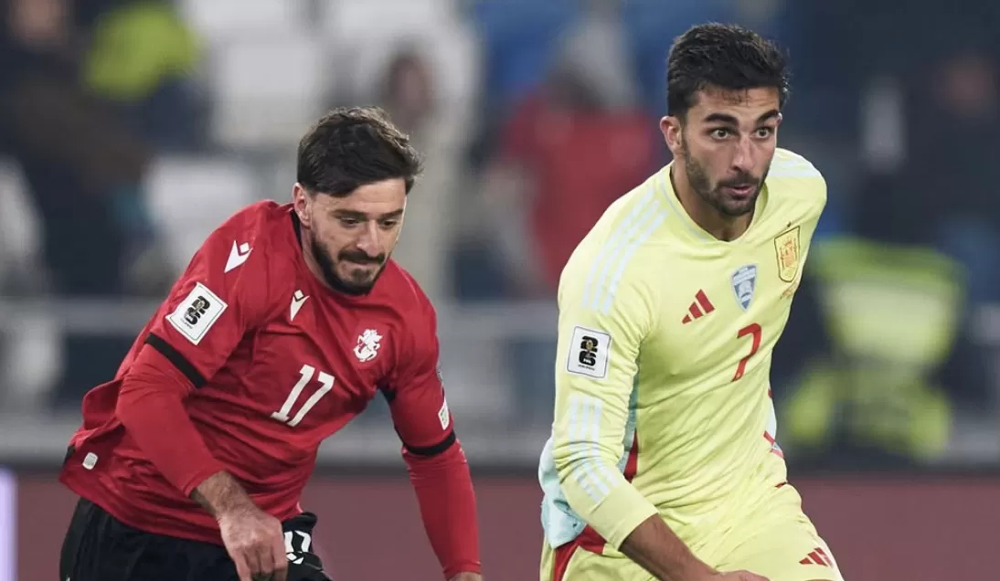 SEMPURNA: Timnas Spanyol sempurna di ambang Kualifikasi Piala Dunia 2026 usai mengalahkan Georgia, Minggu (16/11) dini hari.