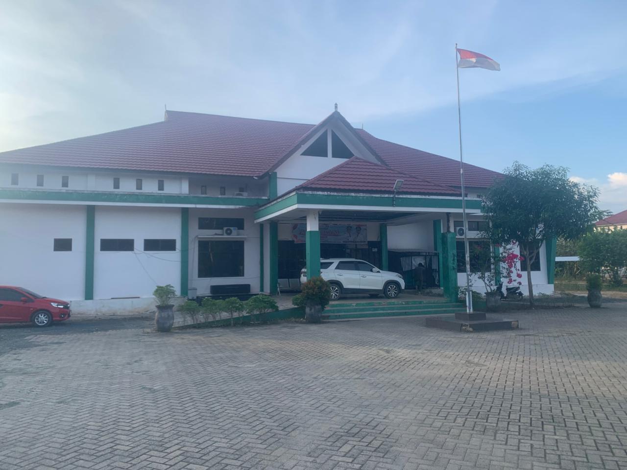 TAMPAK DEPAN: Kantor Satpol PP Tanah Bumbu di kawasan perkantoran Pemkab Tanah Bumbu di Batulicin.