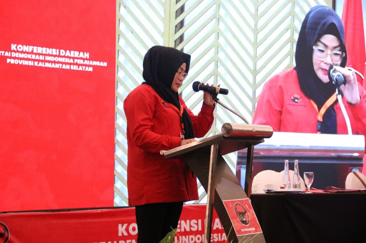 Ketua DPC PDIP Kabupaten Banjar terpilih, Yunita Ningsih