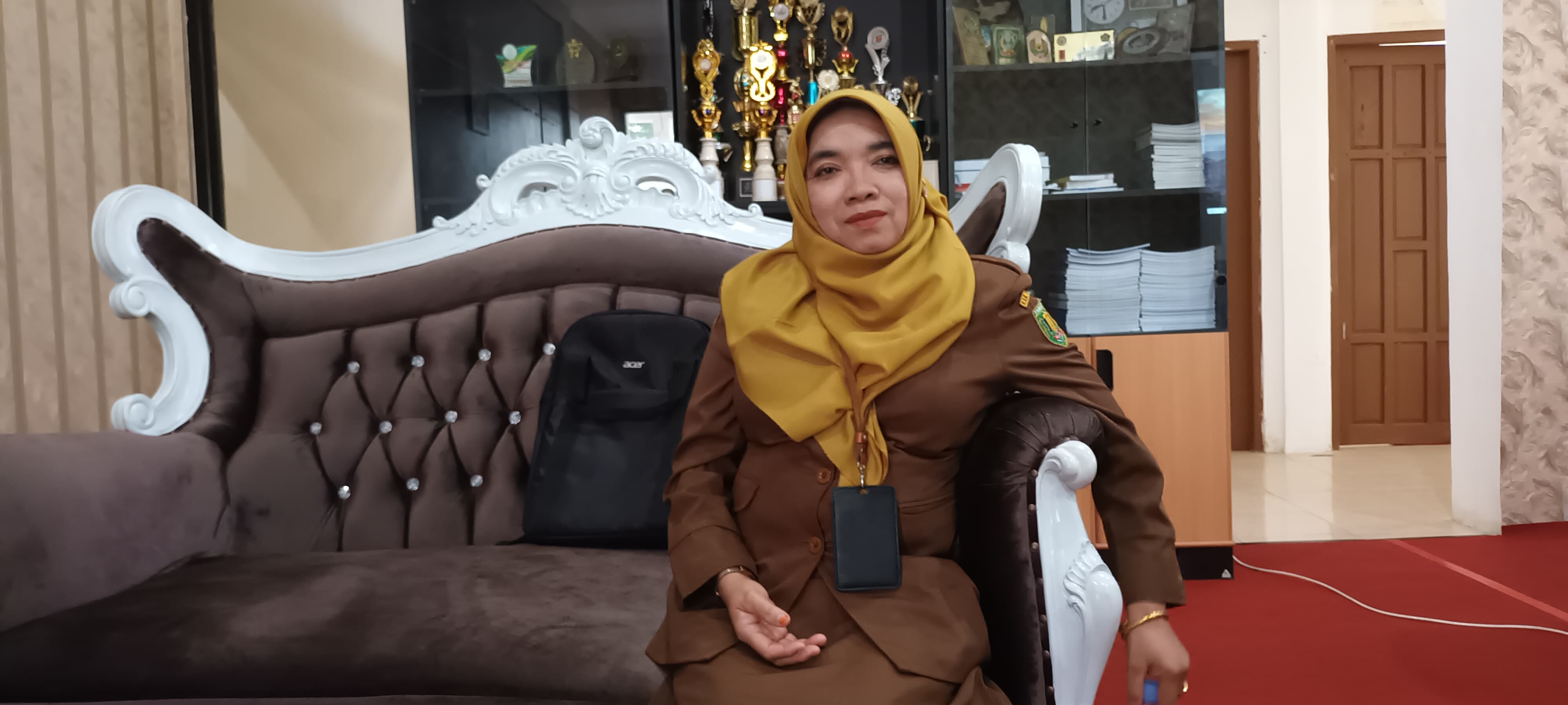 Kepala Bidang Hubungan Industrial dan Jaminana Sosial Tenaga Kerja, Raudhatul Jannah.