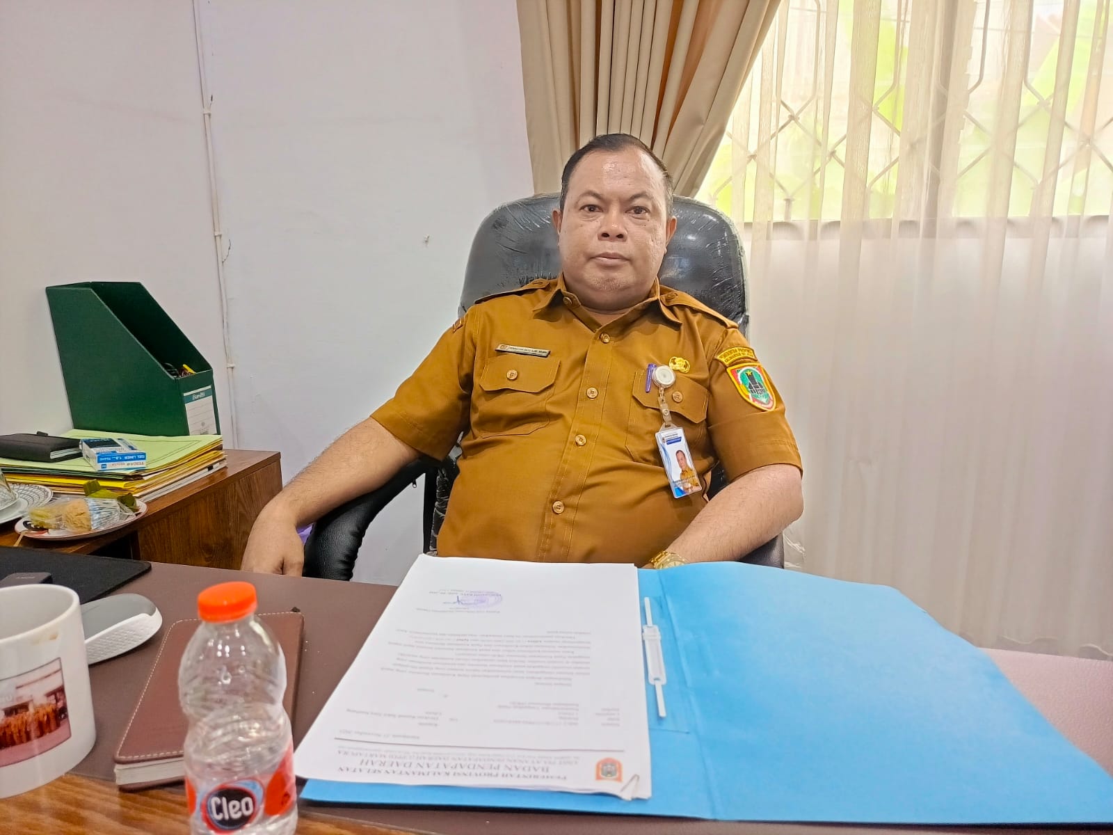 Kepala UPPD Martapura Pangayom Bayu Adjie, SP, MM