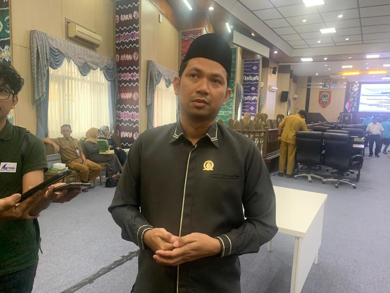 Ketua DPRD Kota Banjarmasin, Rikval Fachruri.(Foto : Endang/Radar Banjarmasin)
