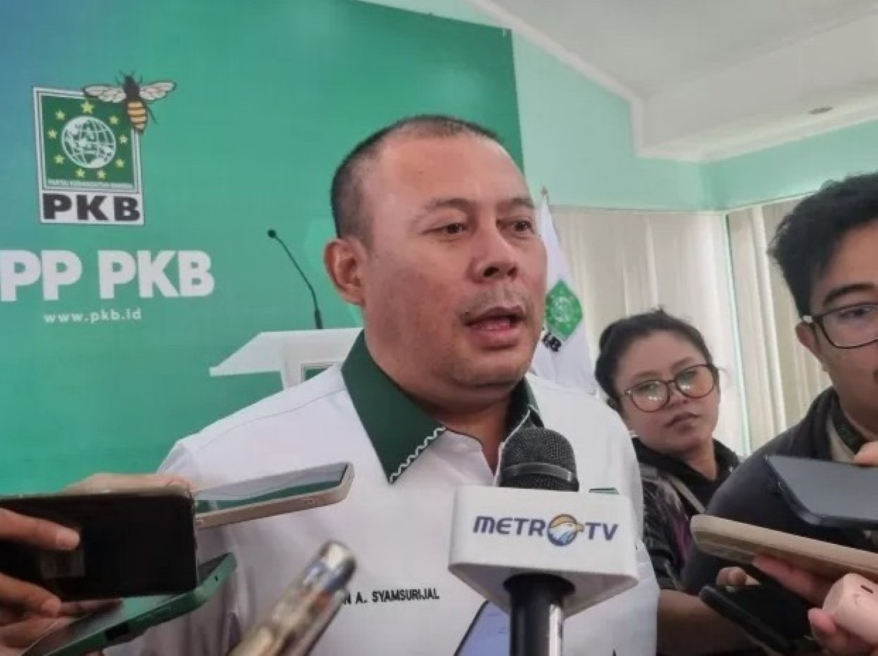 ELITE PKB: Ketua Fraksi Partai Kebangkitan Bangsa (PKB) DPR RI Cucun Ahmad Sjamsurijal di kantor DPP PKB, Jakarta, Kamis (20/7). (Foto: Ridwan/Jawa Pos)
