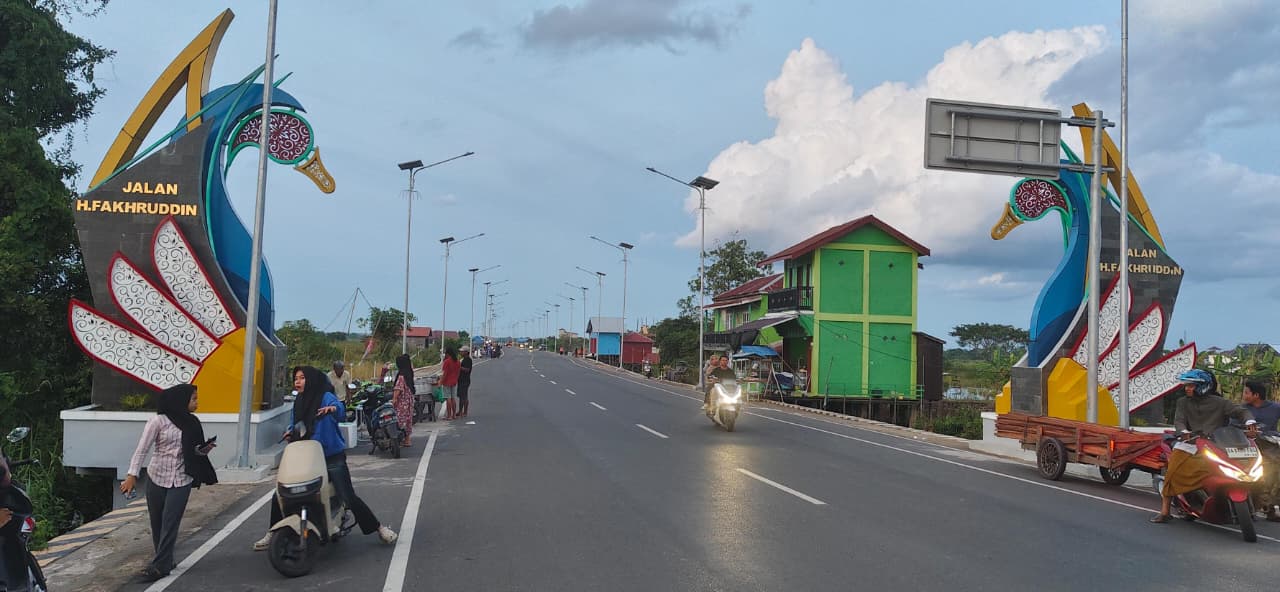 IKON: Jalan Bypass Amuntai H Fakruddin
