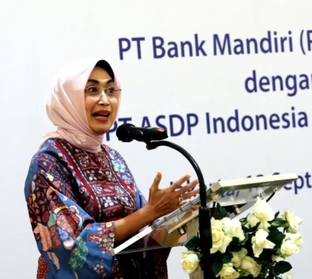 REHABILITASI: Mantan Direktur Utama PT ASDP Indonesia Ferry (Persero) Ira Puspadewi.