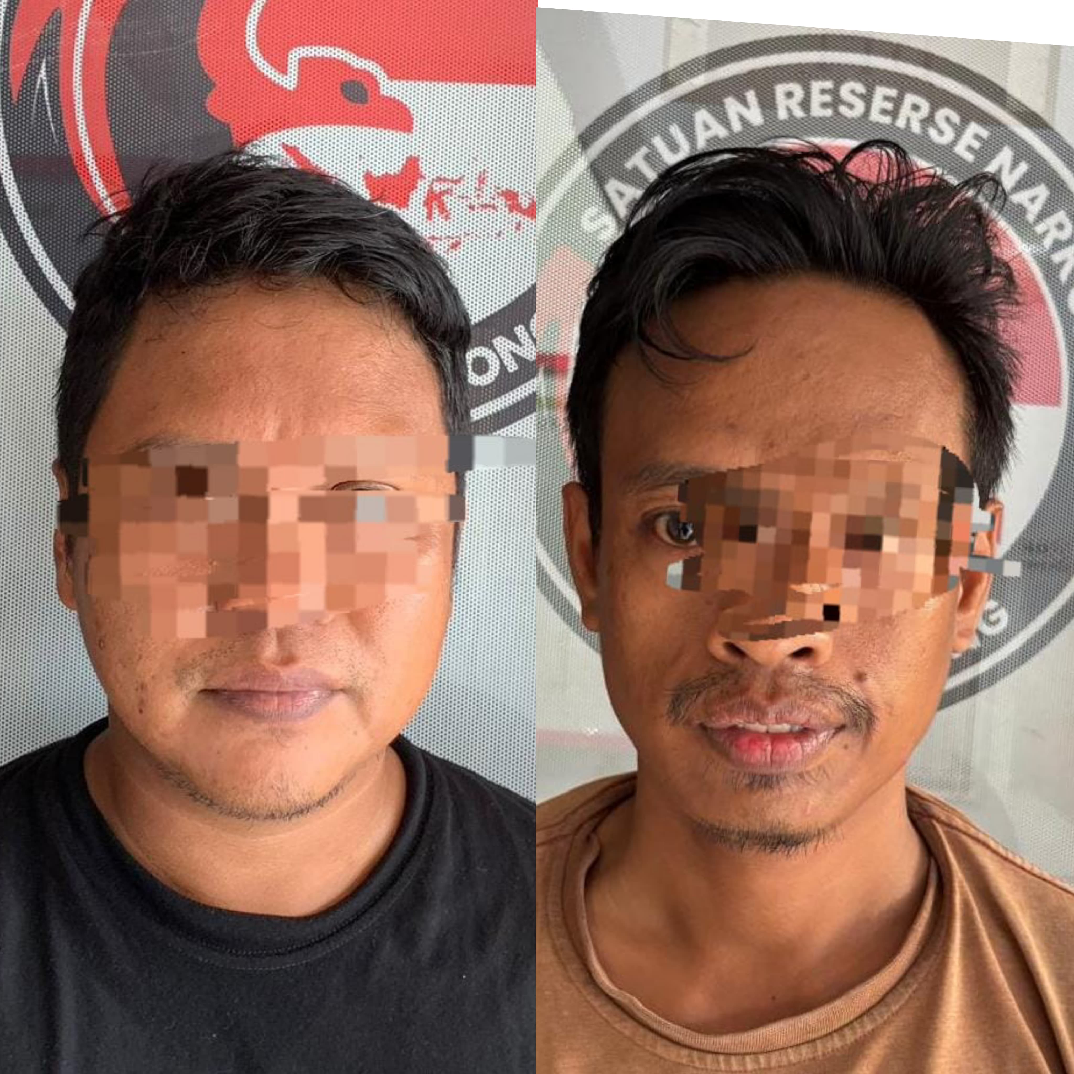 DITANGKAP: RS dan FW, diduga pengedar dan pembeli sabu yang berhasil diamankan Satnarkoba Polres Tabalong.