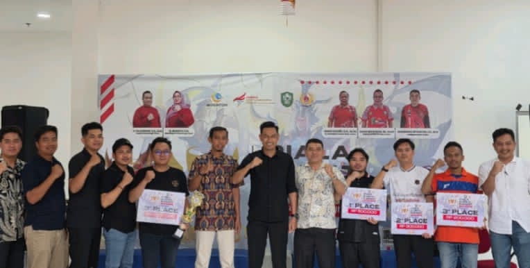 SUKSES:Telkom dukung Suksesnya Event Piala Bupati Kotim Esport 2025.