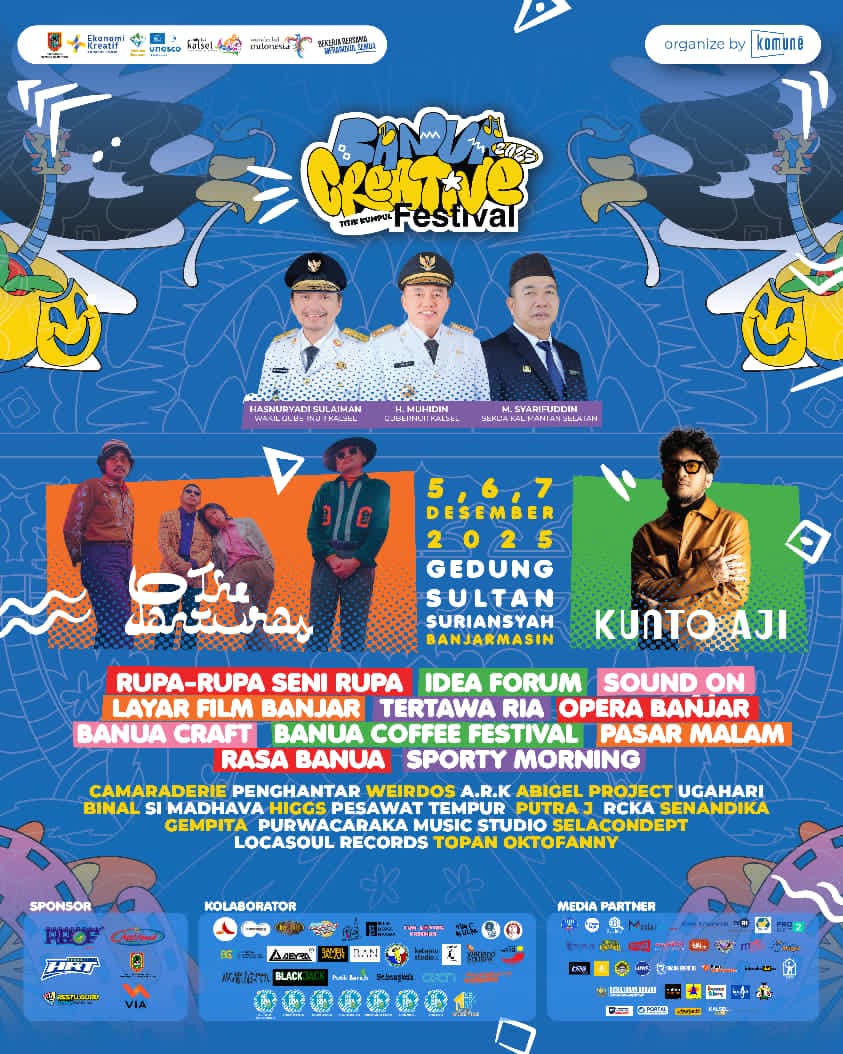 KUMPUL: Kegiatan Banua Creative Festival 2025 Titik Kumpul Produk, Pelaku dan Peluang.