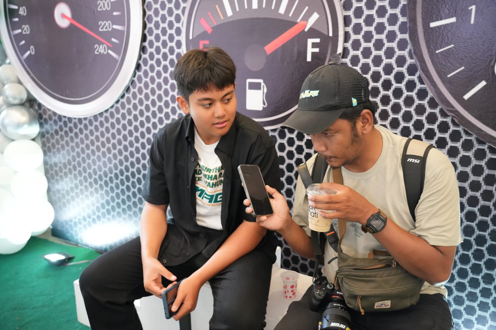CERITAKAN: Muhammad Kholilul Rahman menceritakan debutnya di Kejurnas Sprint Rally tahun 2025 ini.
