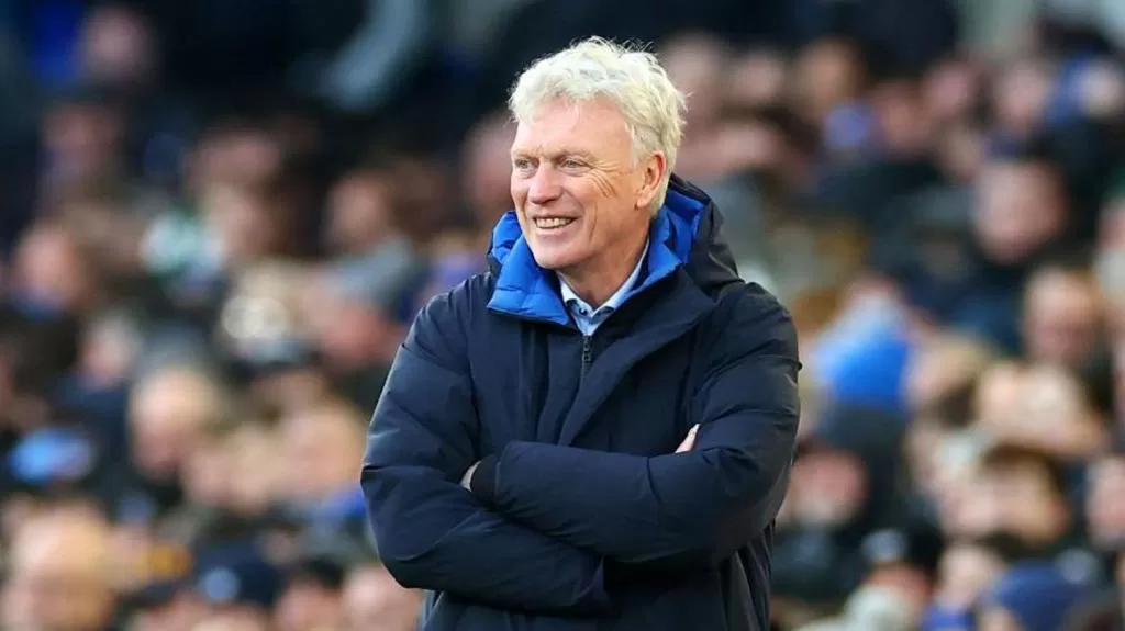 TAK SELEVEL: David Moyes mengaku timnya, Everton tak selevel dengan Newcastle usai kalah 4-1 di Stadion Hill Dickinson pada Minggu (30/11) dini hari.