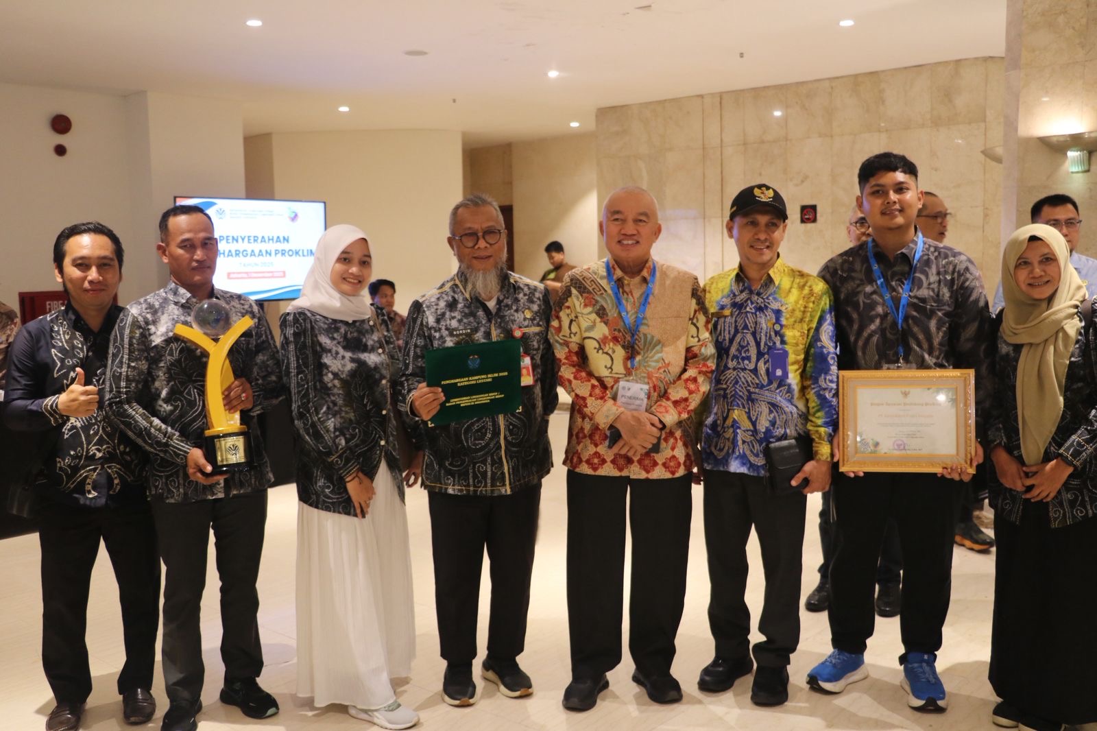 APRESIASI: PT Kalimantan Prima Persada (KPP) berhasil meraih piagam penghargaan di Apresiasi Proklim Lestari 2025.