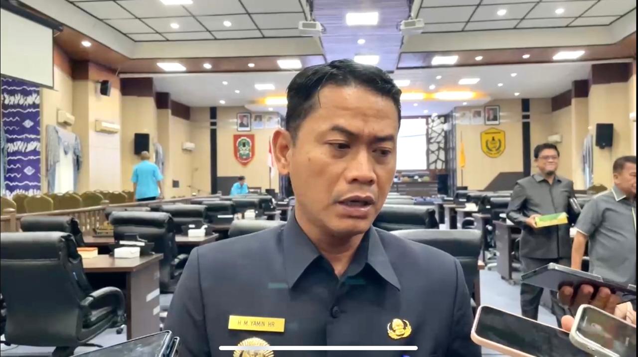 KECEWA: Wali Kota Banjarmasin Muhammad Yamin HR mengancam memotong TPP bagi SKPD yang mendapatkan rapor merah dan tak ada perbaikan.