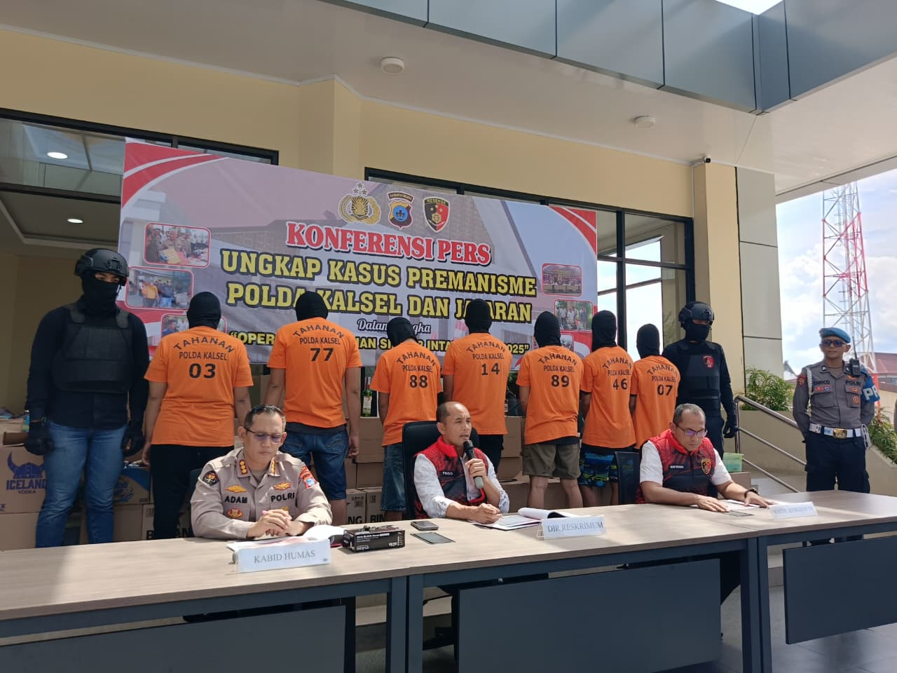 UNGKAP: Polda Kalsel ungkap hasil Operasi Sikat Intan II 2025