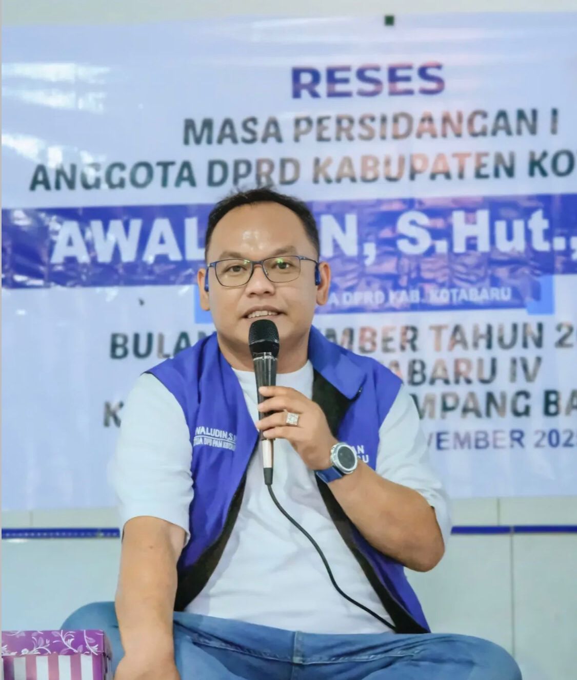 WAKIL RAKYAT: Wakil Ketua I DPRD Kotabaru Awaludin.