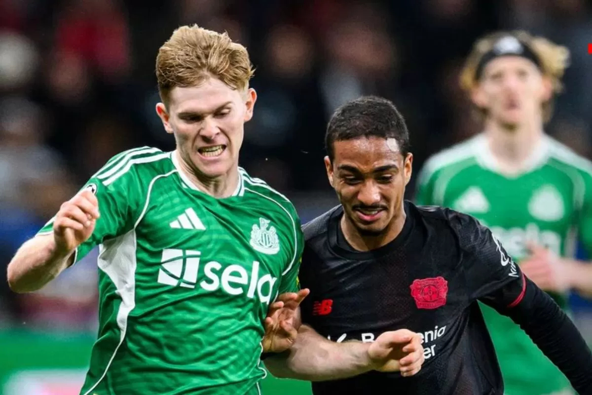 IMBANG: Bayer Leverkusen vs Newcastle United berakhir imbang. (@bayer04fussball/X)