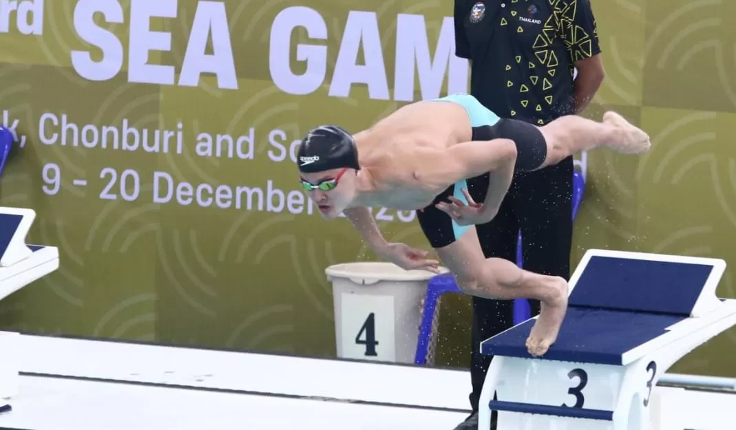 RENANG: Tim renang Indonesia di SEA Games 2025.
