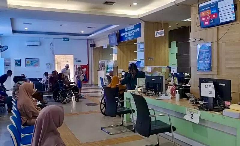 MEREBAK: Ada 11 pasien Demam Berdarah Dengue (DBD) yang dirawat di RSUD Sultan Suriansyah hingga pertengahan Desember.