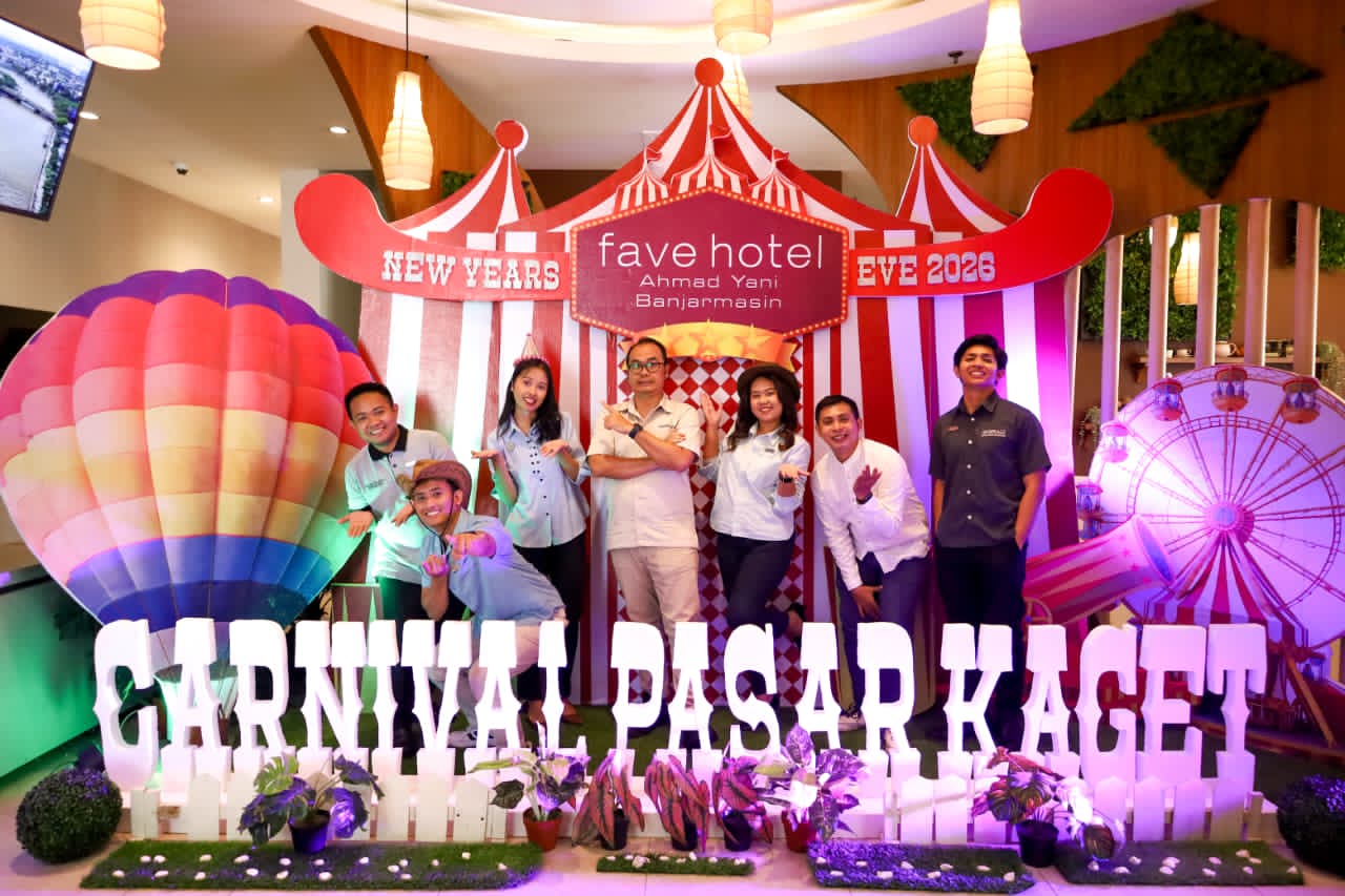 SERU:Carnival Pasar Kaget bakal meriahkan momen tahun baru di Favehotel Banjarmasin.