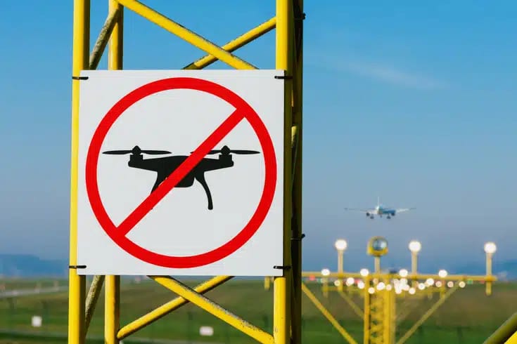 ilustrasi: larangan penerbangan drone