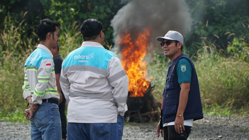 Foto: BPBD Balangan bekerjasama dengan CSR Balangan Coal - PT Semesta Centramas menggelar Pelatihan Penanganan Bencana, Penyelamatan dan Pertolongan bagi Petugas/Relawan Bencana Kebakaran.